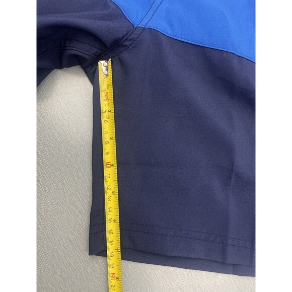 Speedo Men's 4-WAY STRETCH Swim Trunk Mid Length Redondo Stripe 18'' Large - Picture 9 of 16